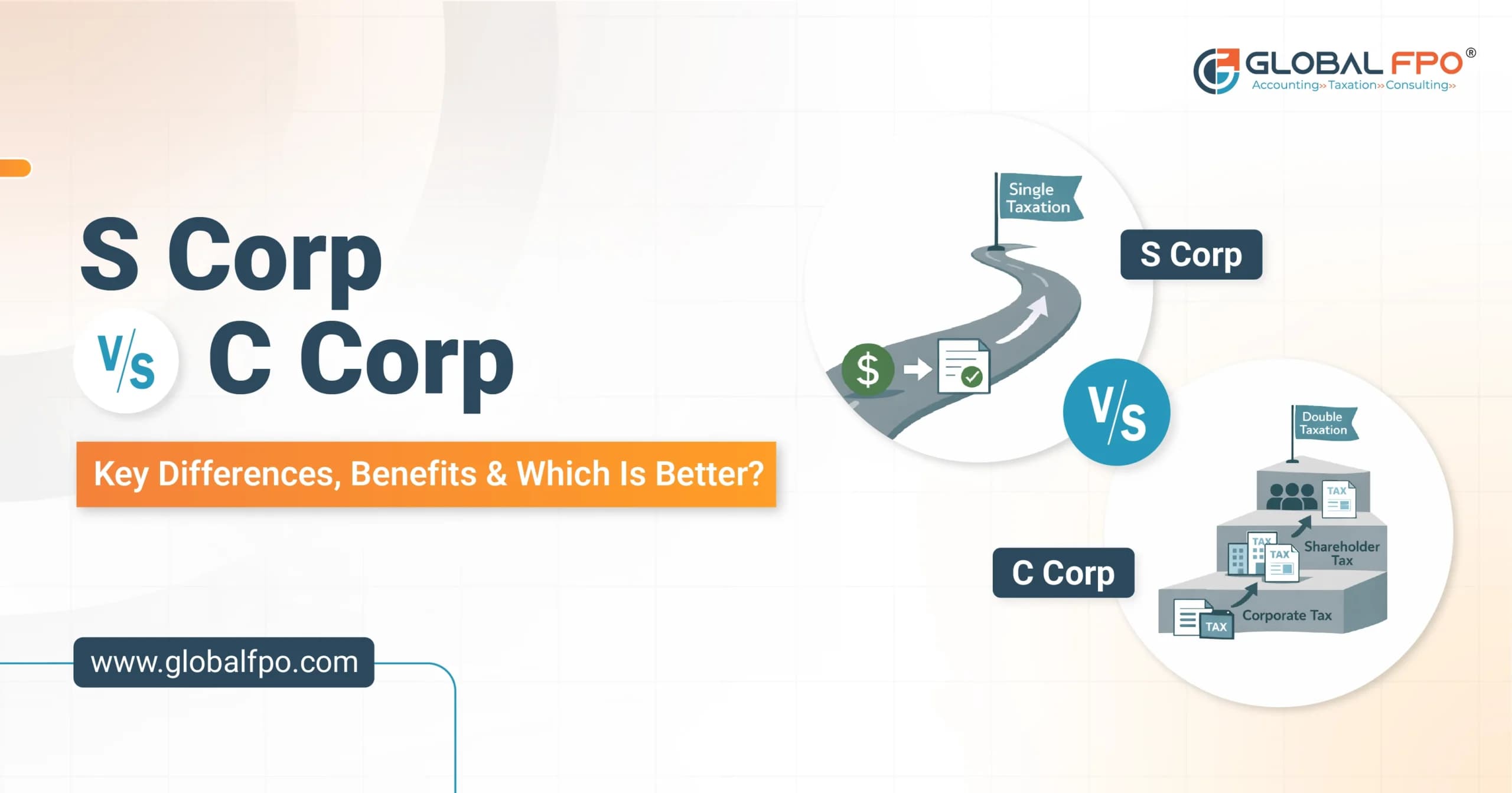 S Corp vs C Corp: Tax Differences & Which Structure Is Better?
