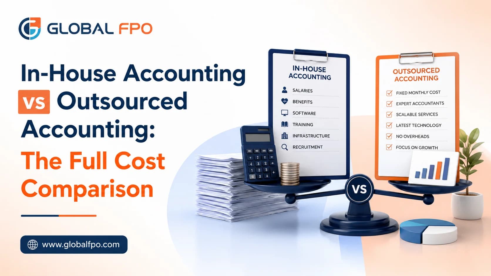 In-House Accounting vs Outsourced Accounting: The Full Cost Comparison